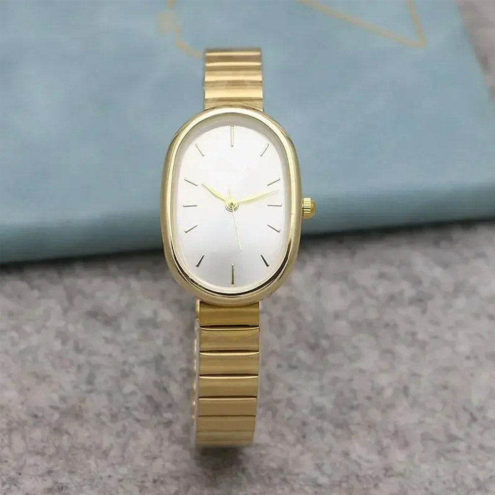 Oval Small Dial Women’s Quartz Watch