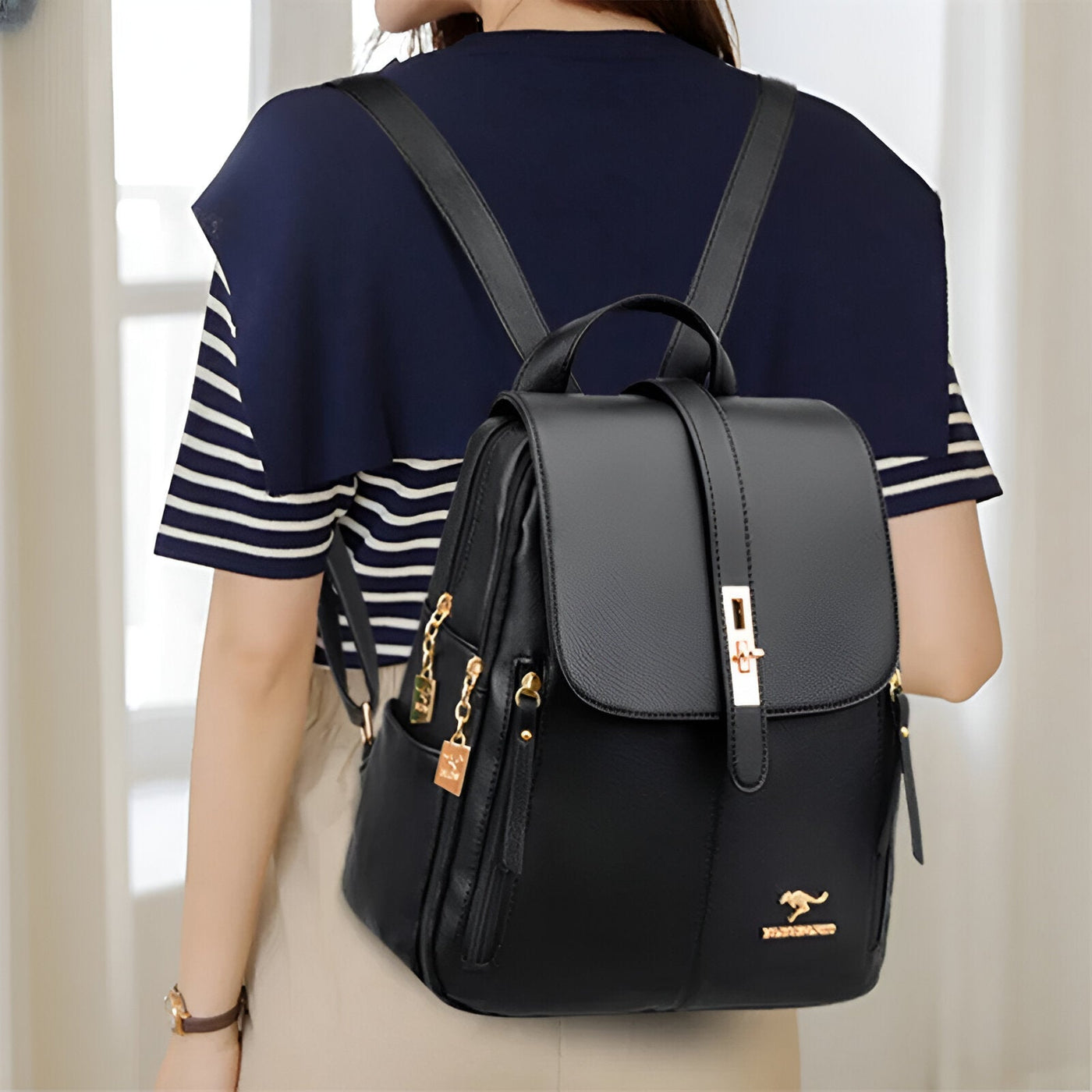 Women's Leather Backpack