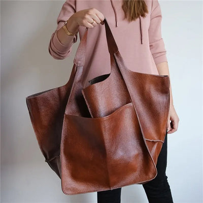 Genuine Leather Tote Bag