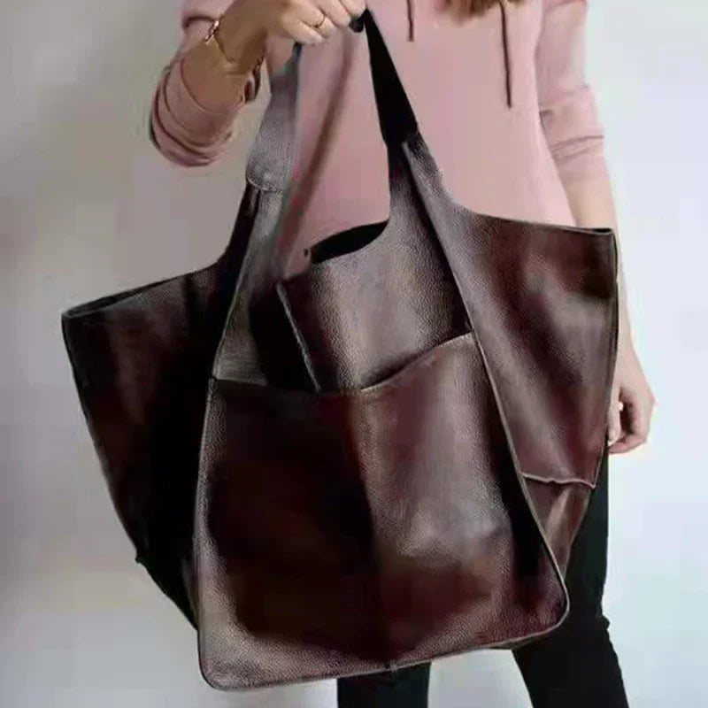 Genuine Leather Tote Bag