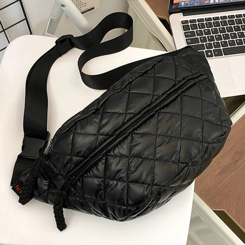 Quilted Crossbody Sling Bag