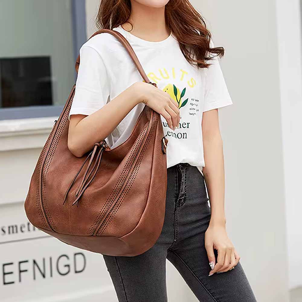 Vegan Leather Luxury Shoulder Bag